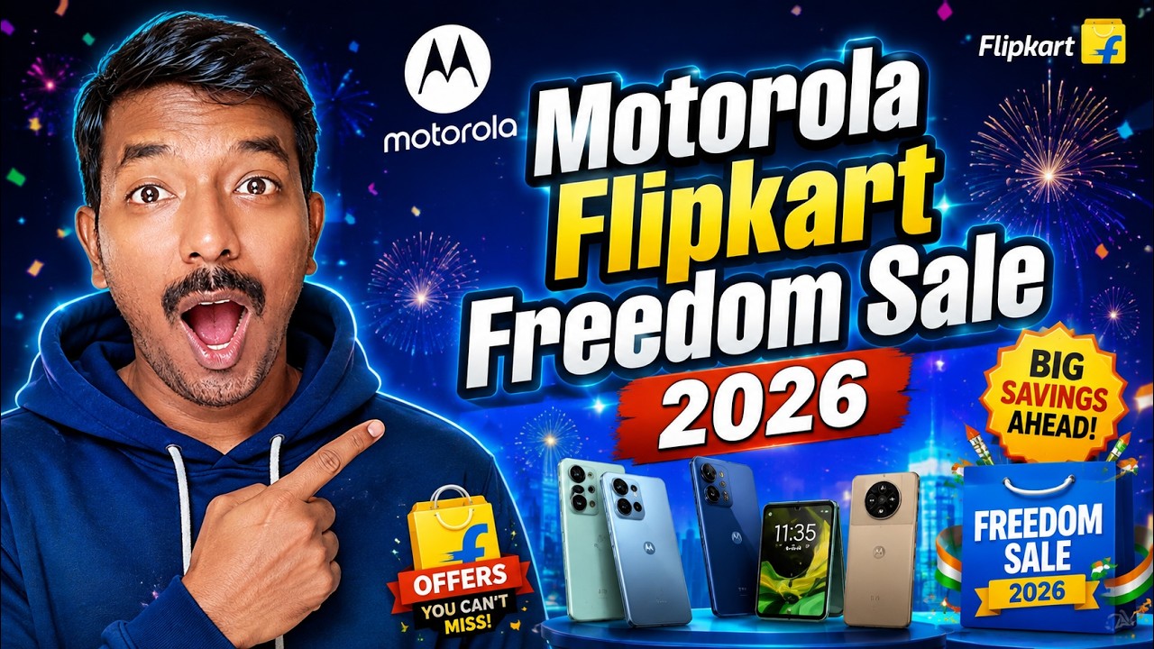 🔥 Motorola Phone வாங்க இதுதான் சரியான Time! 😱 Flipkart Freedom Sale 2026 Deals!