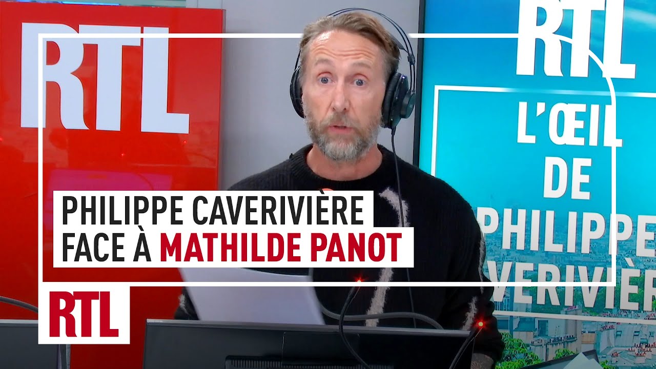 Philippe Caverivière face à Mathilde Panot