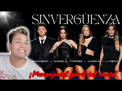 REACCION / REACTION * SINVERGÜENZA * MAESTRO DE CANTO OPINA SOBRE LA CANCIÓN 😱
