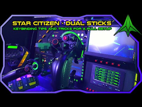 Star Citizen Dual Stick Setup Guide - Virpil Alpha and Delta - Keybinds Tips and Tricks