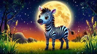 Zebra Night || Nursery Rhymes for Kids || Lullaby || Kids Song