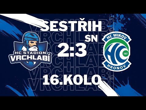 HC Stadion Vrchlabí - HC Wikov Hronov 2:3 SN - 19.11.2025
