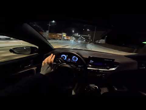 2026 Kia XCeed 1.6 T-GDI 150 HP - Night POV Drive