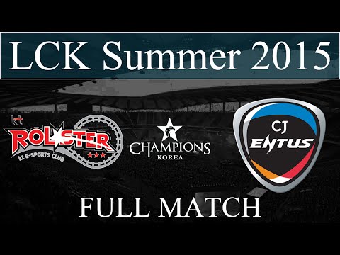 KT vs CJ Game 1 | KT Rolster vs CJ Entus (27.05.2015) [LCK Summer 2015]