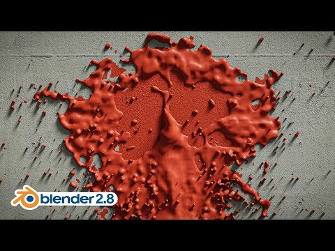 Blender Tutorial - Paint Splatter Effect in Eevee