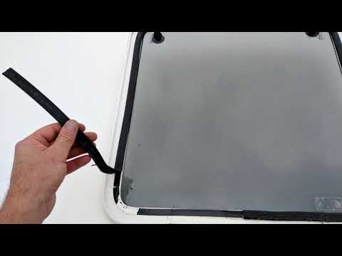 Boat Hatch Gasket Replacement - Sea Ray Sundancer