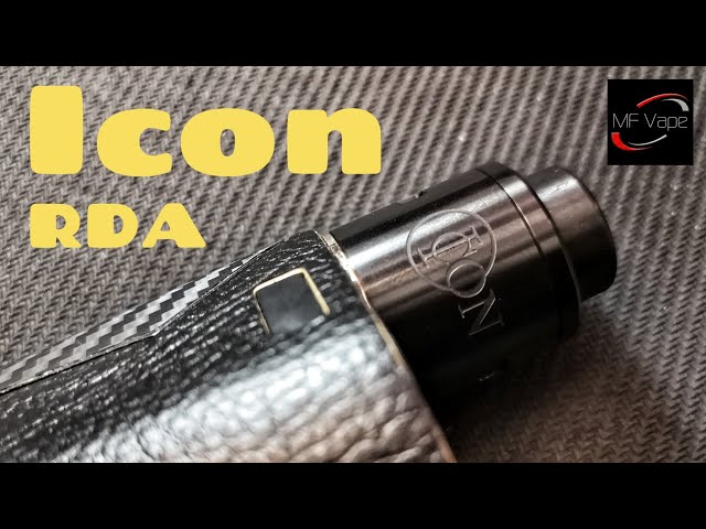 Icon RDA by Mike Vapes/VV - Retro review, build & wick