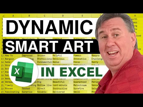 Excel - Excel in Depth 34 - Dynamic SmartArt - Episode 1211.134