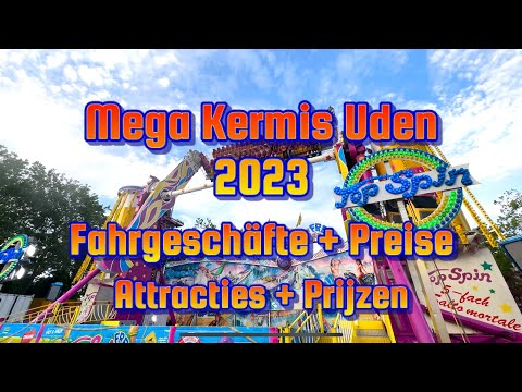 Mega Kermis Uden / Fahrgeschäfte + Preise