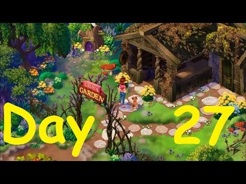 Lily's Garden Day 27 Complete Walkthrough