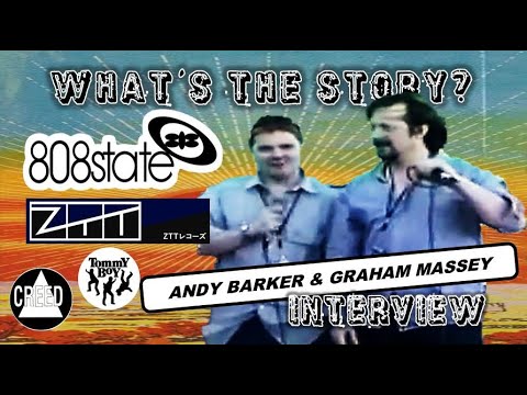 808 State: Andy Barker & Graham Massey Big Top Tour 1997 WHAT'S THE STORY? Interview w/ Dan Kennedy