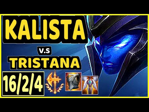 HOLYPHOENIX (KALISTA) vs TRISTANA - 16/2/4 KDA BOTTOM ADC GAMEPLAY - EUW Ranked GRANDMASTER