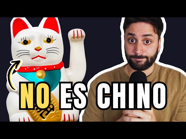 Vídeo relacionado con Gato de la Suerte chino - Lucky Cat - Maneki Neko. AZUL PITUFO, L (12x9x18cm)