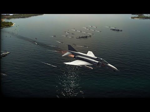 BREAKING: US MARINES INVADE NORTH KOREA - BEACH LANDINGS | Wargame: Red Dragon