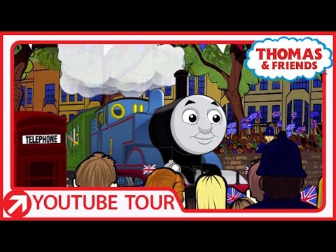 Thomas Picks Up a Special Passenger in London | YouTube World Tour | Thomas & Friends - Kids TV Series, Kingdom Kids Zone - Thomas & Friends