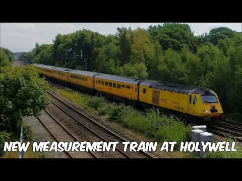 Holywell Junction 10.8.2017 - New Measurement Train - Network Rail HST