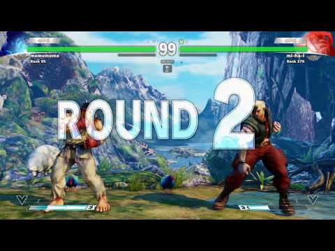 SFV~ Ryu (MCZ Daigo Umehara) vs. Guile (mi-ha-l) HD 10