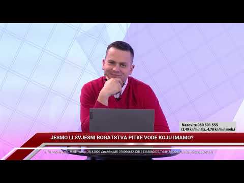 TV REPLIKA 22.03.2022. - JESMO LI SVJESNI BOGATSTVA PITKE VODE KOJU IMAMO?