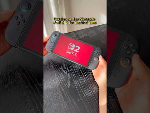 The Nintendo Switch 2 boot screen is everything #NintendoSwitch2 #Switch2