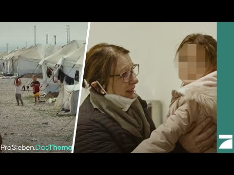 Familien-Zusammenführung im syrischen Flüchtlingslager. | ProSieben.DasThema.
