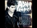 Adam Lambert "Better Than I Know Myself" Single ...