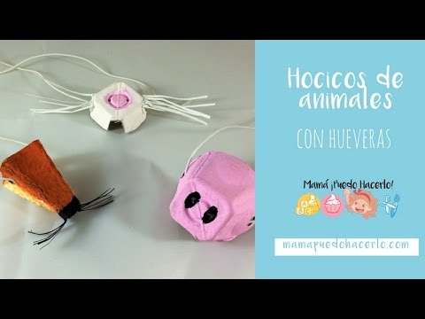 6 manualidades infantiles con hueveras