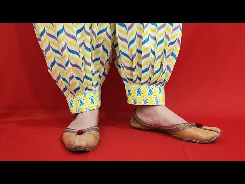 Stylish Designer Shalwar Cutting & Stitching/ Afghani Salwar Cutting And Stitching/Afghani Pants DIY