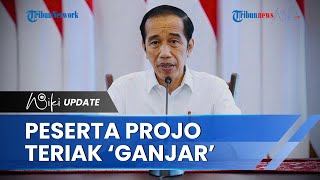 Jokowi Buka Rakernas V Projo Bahas Pilpres & Dihadiri Ganjar: Mungkin yang Kita Dukung Ada di Sini