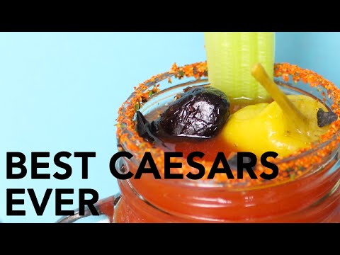 The Best Caesar Cocktail Recipe || Gastrofork.ca