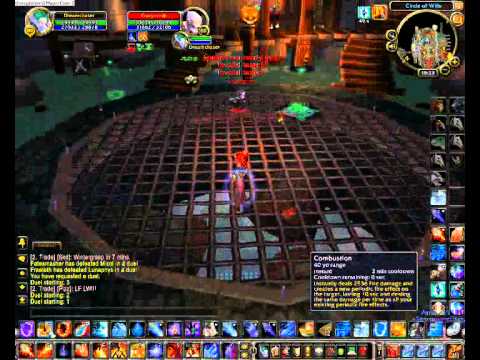 World of Warcraft lvl 80 Fire Mage pvp -Dreamchaser-