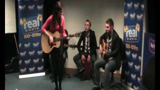 Pearl & The Puppets perform Make Me Smile at Real Radio Scotland on Friday 23 April 2010