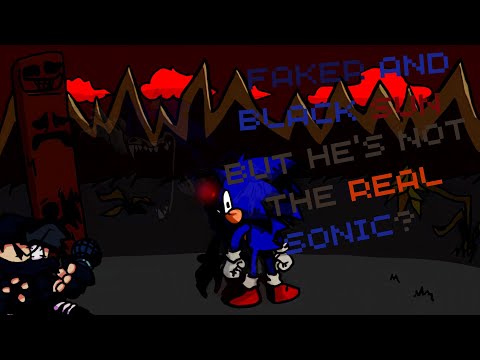 Faker And Black Sun But he's Not the Real Sonic?
