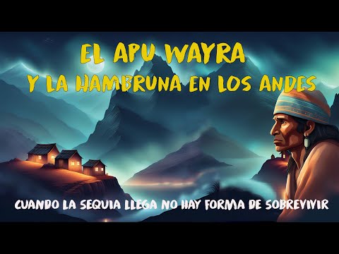 EL APU WAYRA Y LA HAMBRUNA EN LOS ANDES