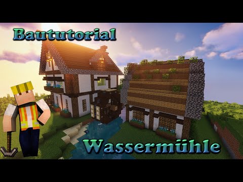 Minecraft Wassermühle Bau Tutorial