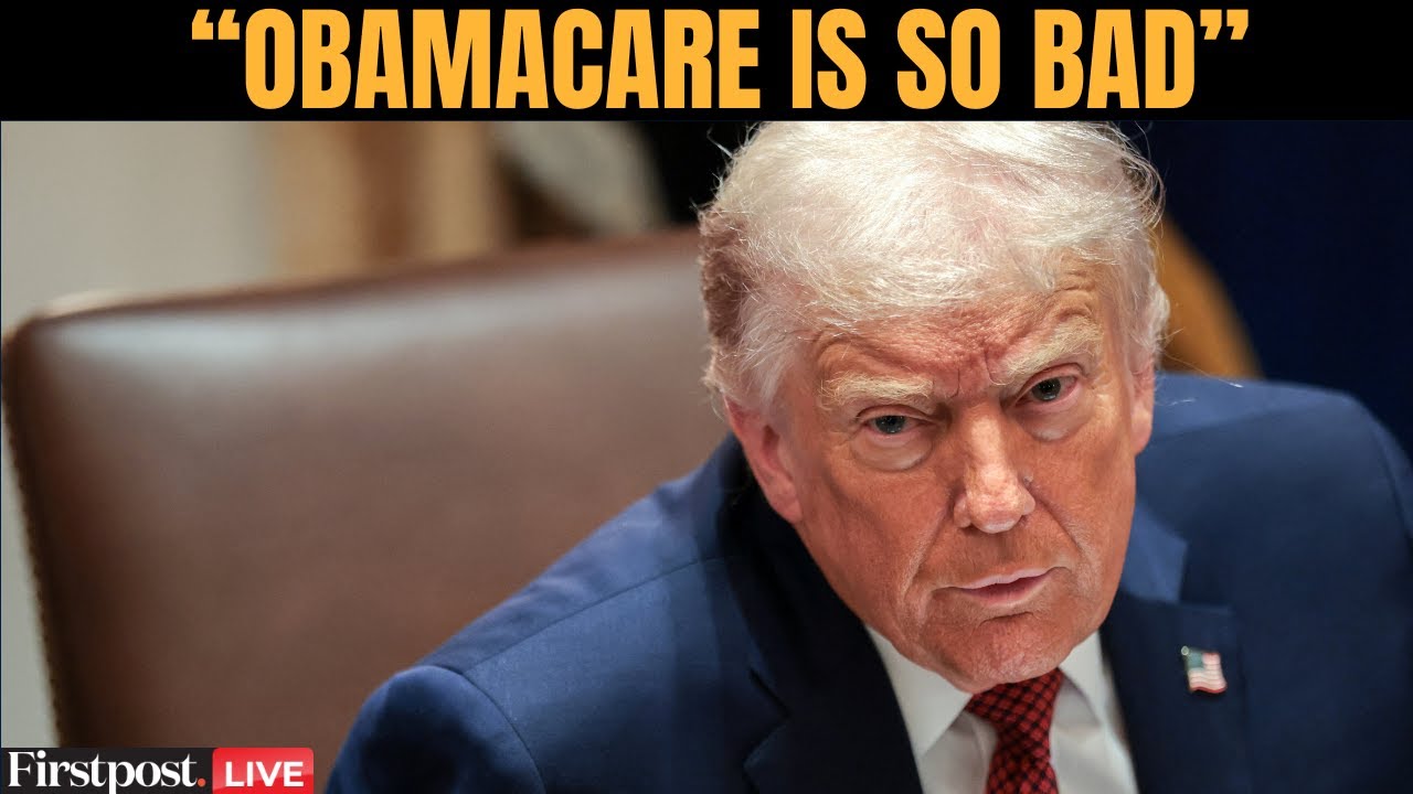 LIVE: Trump Says Money Should Go To People Not Health Insurers Amid Obamacare Fight | N18G