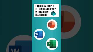 📂 Open Files in Desktop App By Default SharePoint 📂