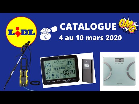 2020年3月4日の到着プロモ (LIDL ARRIVAGES PROMOS DU 4 MARS 2020)