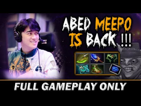 ABED GOD is BACK! will Abed with SEA team play meepo in pro scene? - Full Gameplay Meepo#635