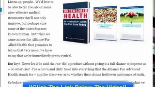 Alliance for Advanced Health Review - Is This Legit