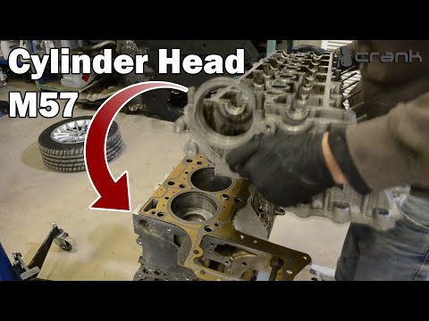 BMW M57 Installing The Cylinder Head + Big End Bearings