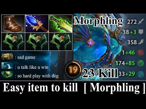 Miracle [Morphling] Easy Midlane  25 Kill | Immortal Pro MMR Gameplay Dota 2 | Dota 2 sroksre