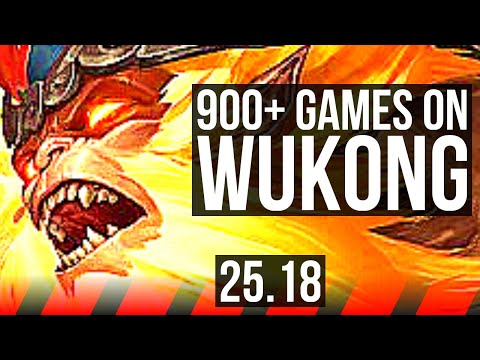 WUKONG vs SINGED (TOP) | 900+ games | KR Master | 25.18