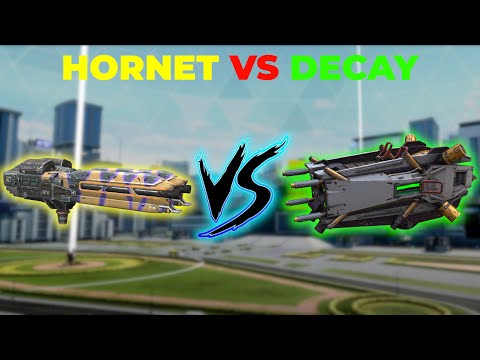 WR - Buffed Hornet VS Decay - Which 600M Range Weapons Is Better? | War Robots
