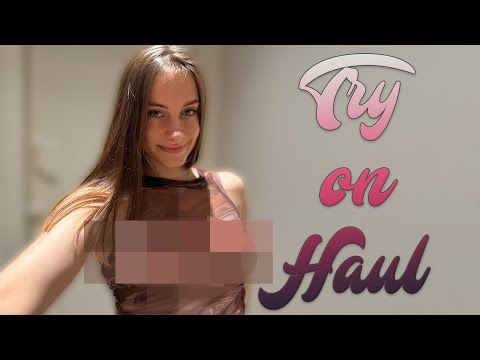 [4K] Transparent Try on Haul with Dolly