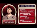 Gavin Griffin Hero Profile 2011