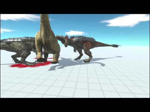 ULTIMASAURUS DUO VS EVERY UNIT PART 1 | ANIMAL REVOLT BATTLE SIMULATOR | STEELRAPTOR