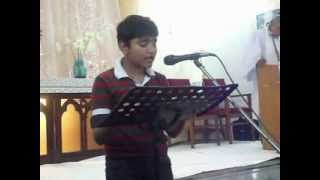 Tera Naam Rahe Sada- Jonathan Sahae sings Sheldon Bangera&#39;s song..