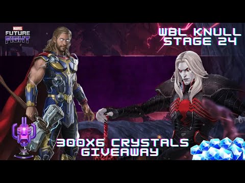 1800 💎 Giveaway & T3 Thor Showcase in WBL KNULL Stage 24 with CTP Rage - MARVEL FUTURE FIGHT