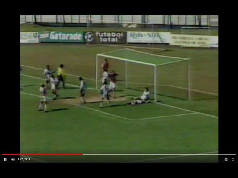 COMERCIAL-SP 0x0 BOTAFOGO-SP (pênaltis 2x3) - Amistoso 1996 - TV Thathi