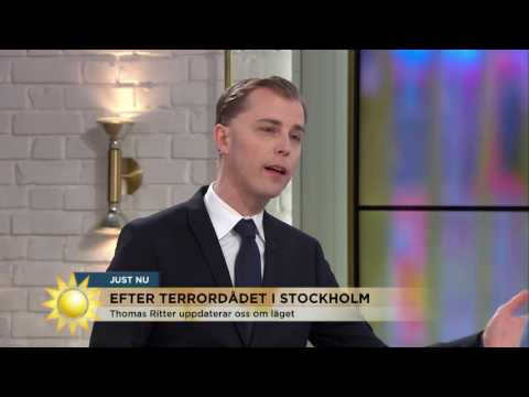 Thomas Ritter berättar om nattens tillslag i Sollentuna - Nyhetsmorgon (TV4)